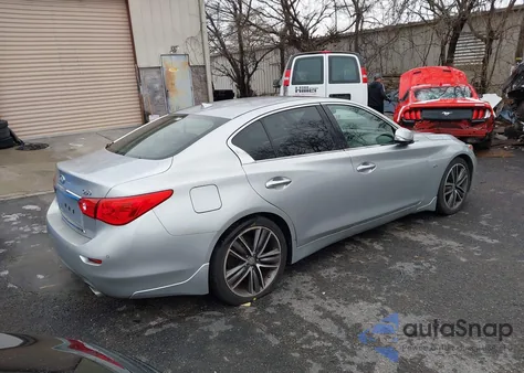 2017 Infiniti Q50 3.0T Premium из США, поврежденный, VIN JN1EV7AR9HM830030